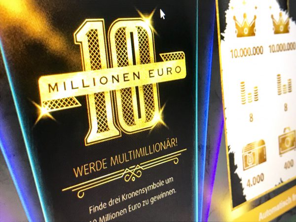 10 Millionen Euro Rubbellos von Lottoland