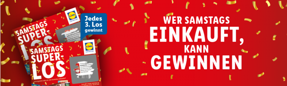 Samstags-Superlos Gewinnspiel von LIDL