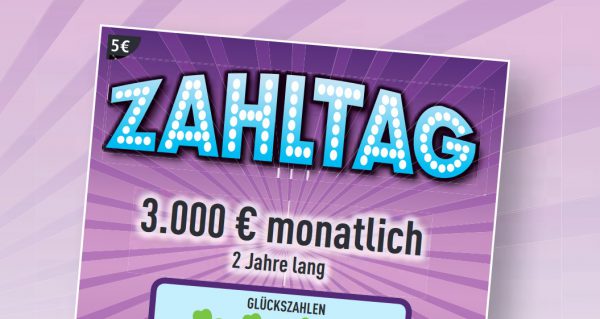 Zahltag Rubbellos Saartoto