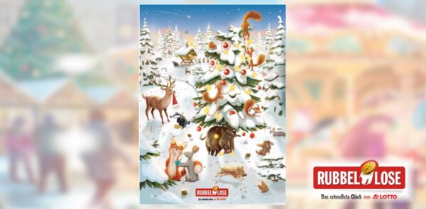 LOTTO Hessen Rubbellos-Adventskalender 2021