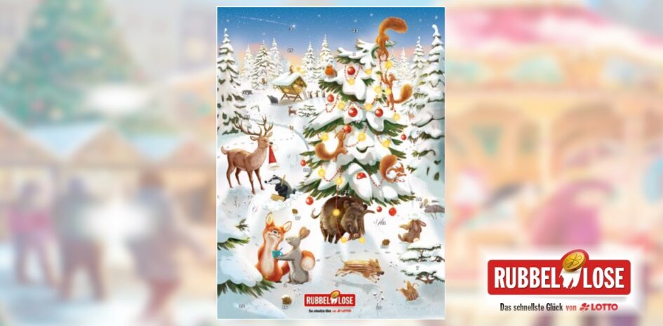 LOTTO Hessen Rubbellos-Adventskalender 2021