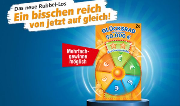 Glücksrad Rubbellos Westlotto