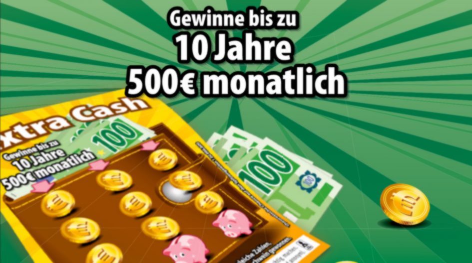 Extra Cash Rubbellos LOTTO BW