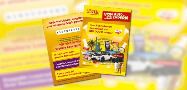 Netto Online Rubbellos Vielfalt 2019