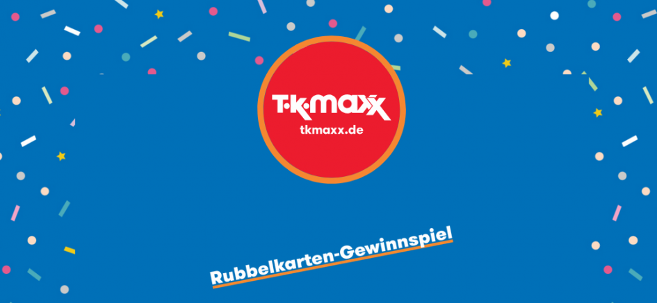 TKMaxx Rubbelkarten Gewinnspiel Screenshot