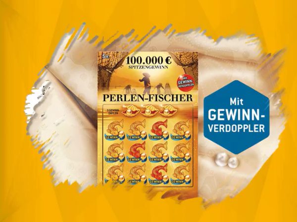 Perlen-Fischer Westlotto Rubbellos