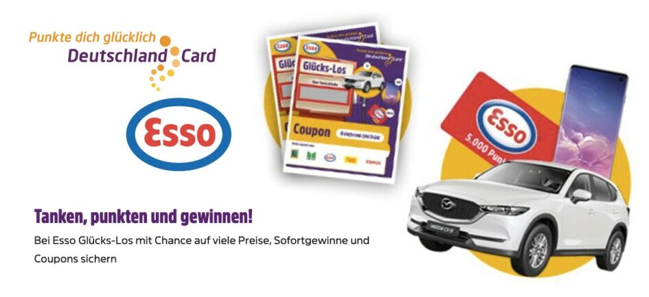 DeutschlandCard ESSO-Glückslos Artikelbild