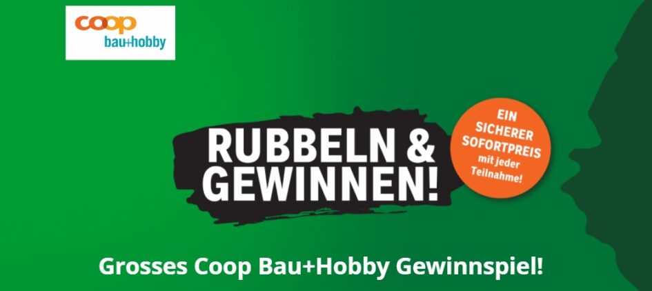 Coop Bau+Hobby Gewinnspiel